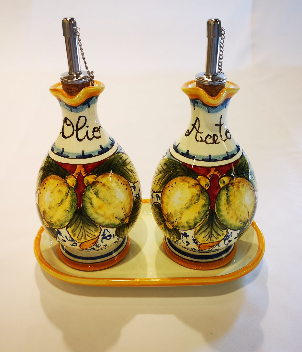 Set Olio e Aceto "Riccio"